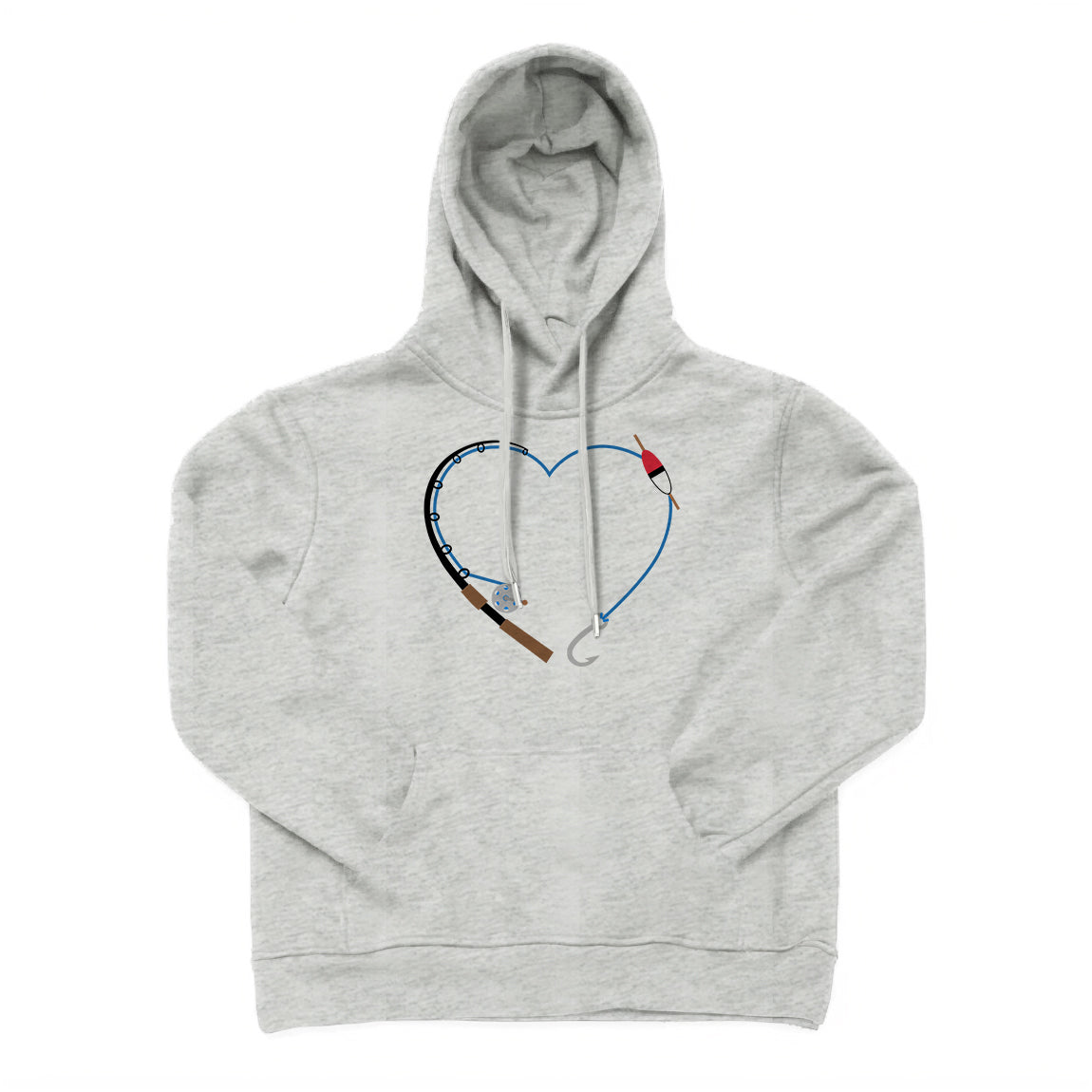 HEART FISHING ROD Hoodie