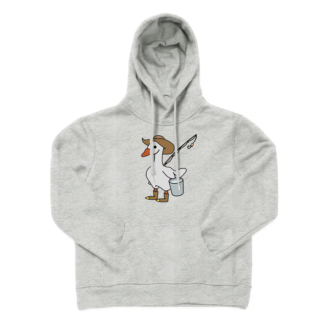 SILLY GOOSE GONE FISHING Hoodie