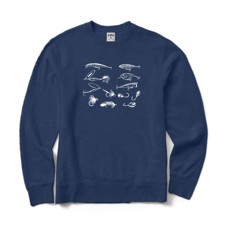 FISHING BAIT Crewneck Sweatshirt