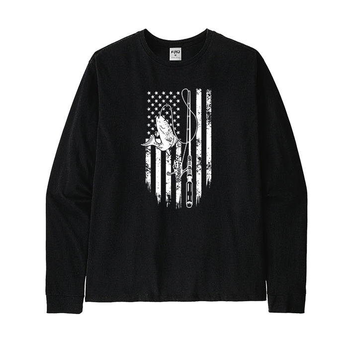 FISHING FLAG Long Sleeve T-Shirt