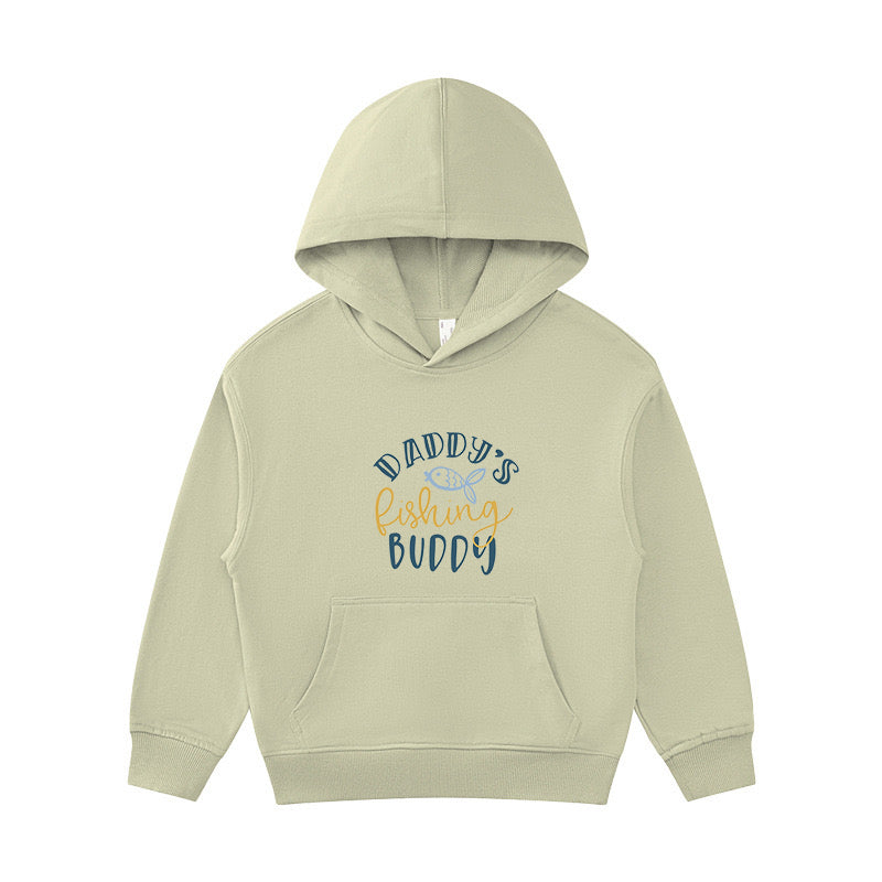 Daddy's Fishing Buddy Kid's Hoodie