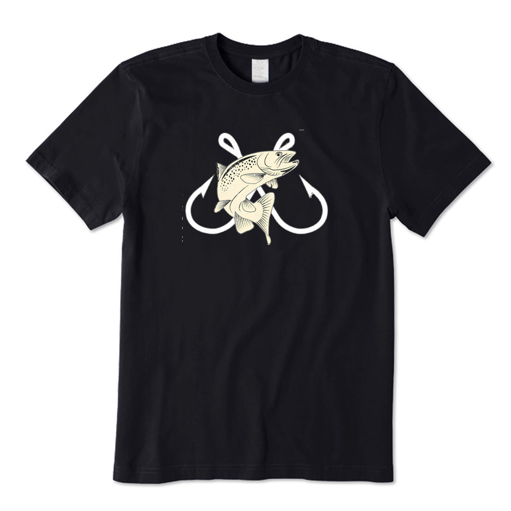 Fishing Hook And Fish T-Shirt