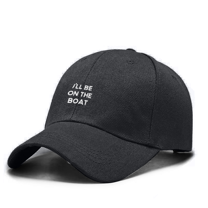 I'LL BE ON THE BOAT Cap