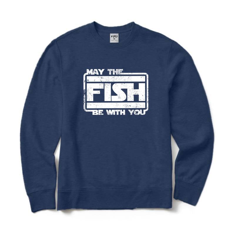 May The Fish Be with You Crewneck Sweatshirt