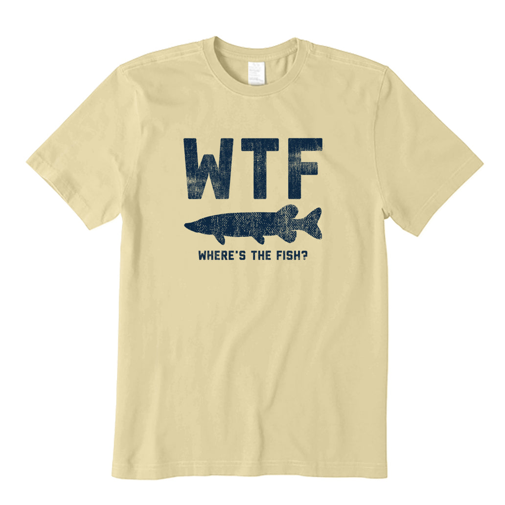 WTF Where's The Fish Musky T-Shirt