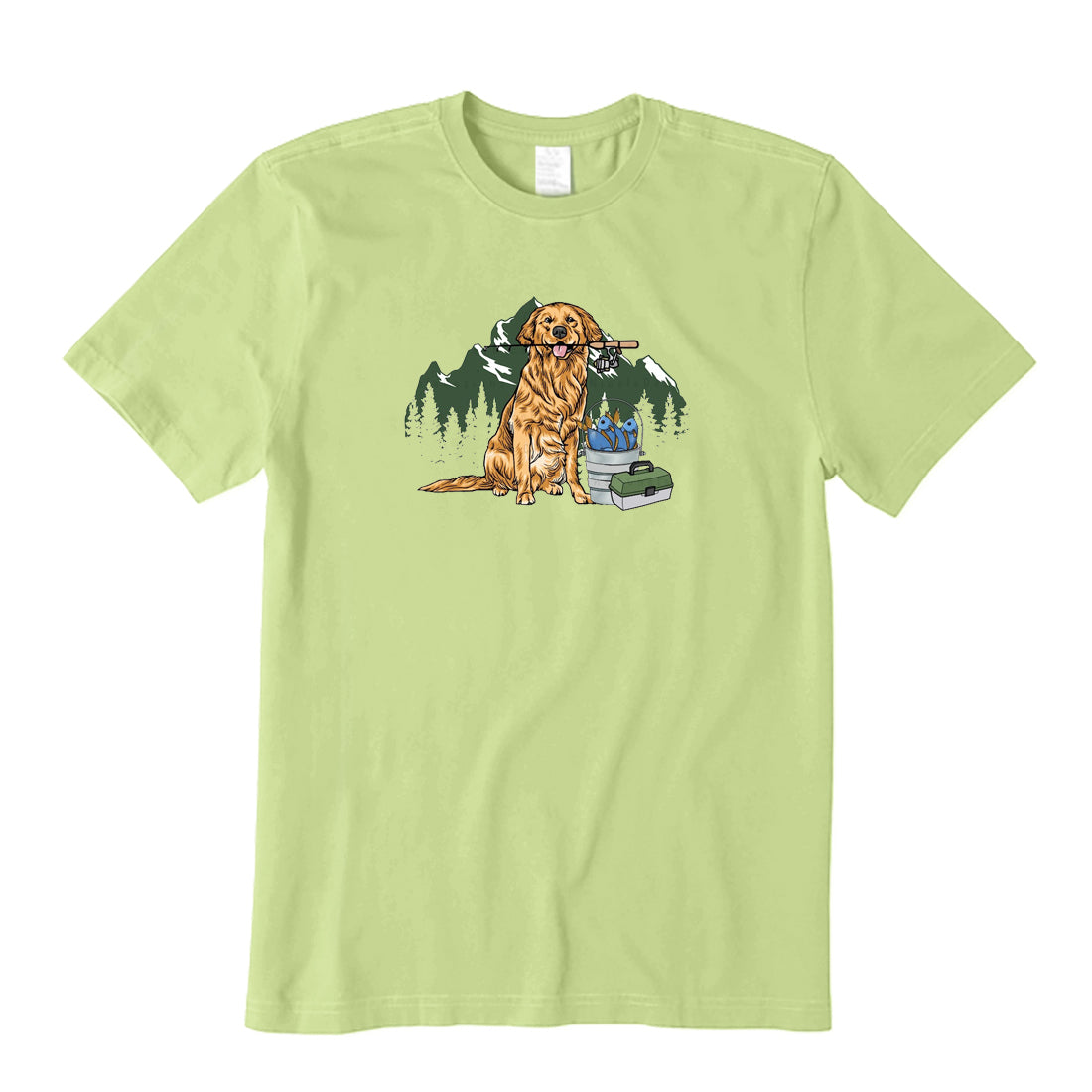 Fishing Dog T-Shirt