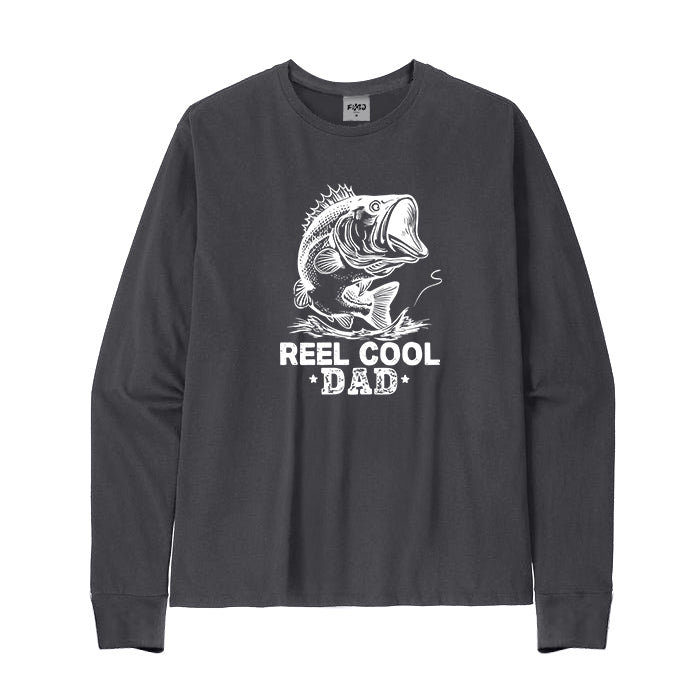 Reel Cool Dad Long Sleeve T-Shirt