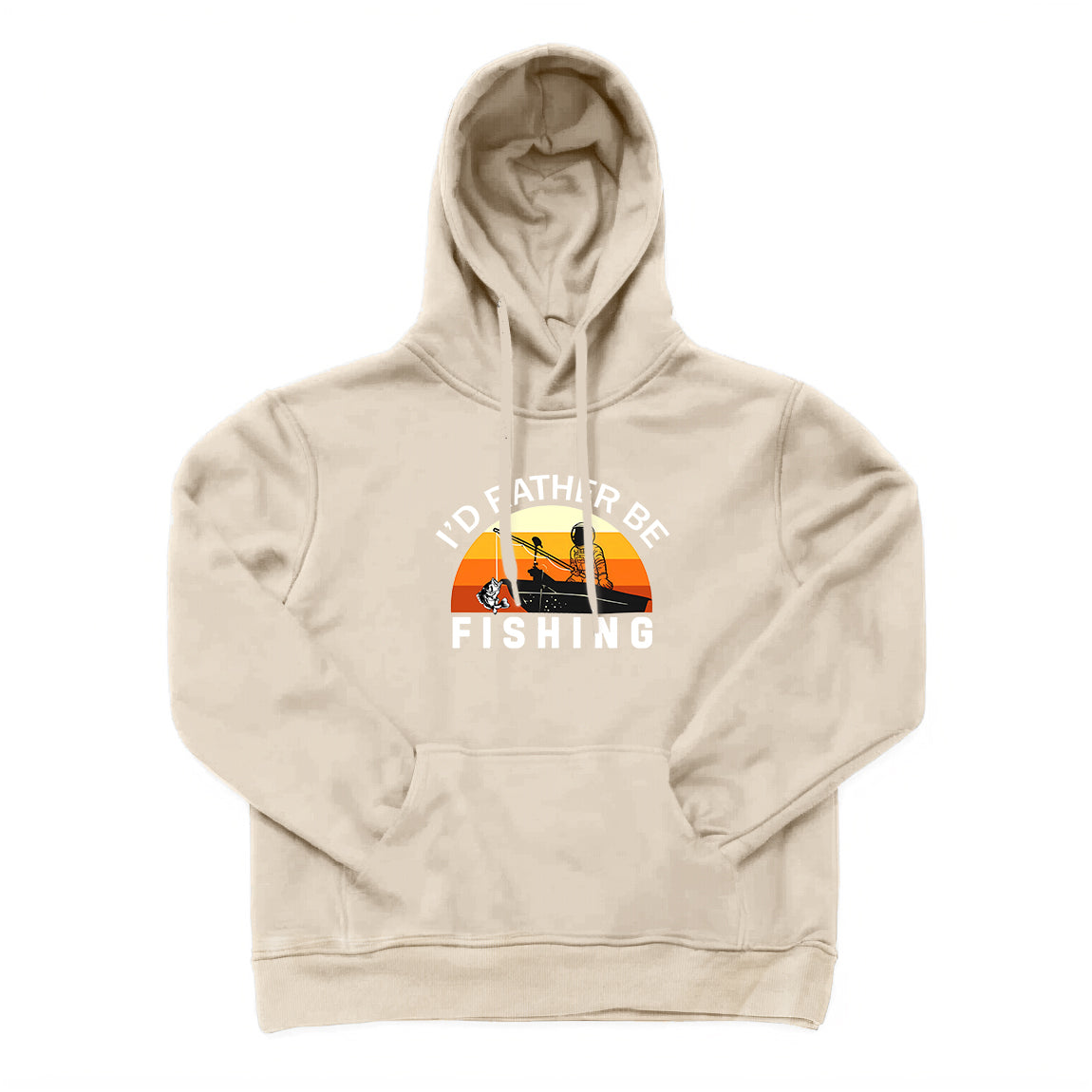 I'D RATHER BE FISHING Hoodie