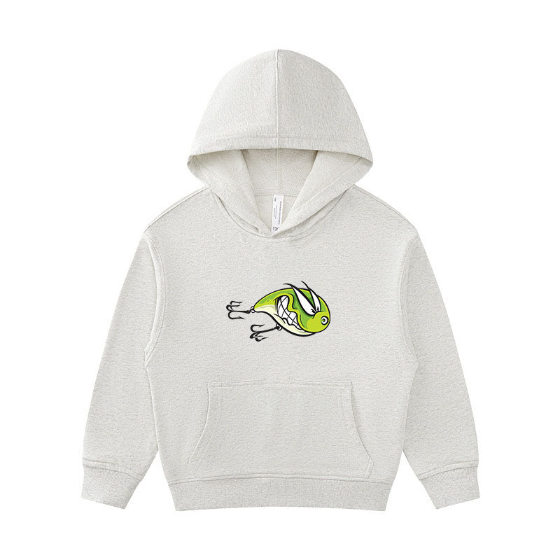 Angry Fishing Lure Kid's Hoodie