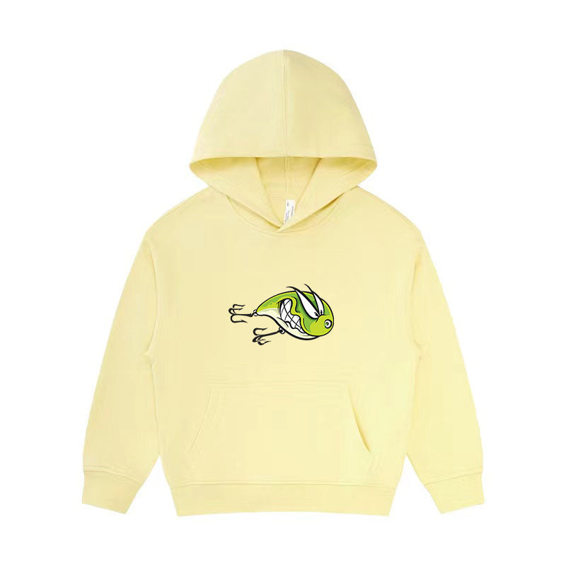 Angry Fishing Lure Kid's Hoodie