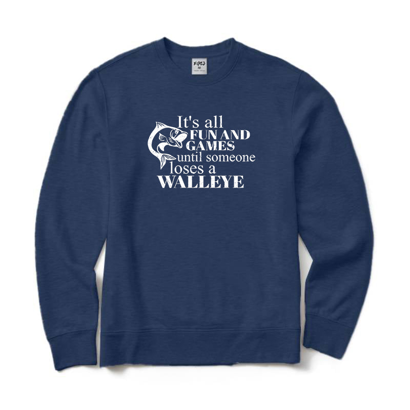 Someone Lose A Walleye Crewneck Sweatshirt