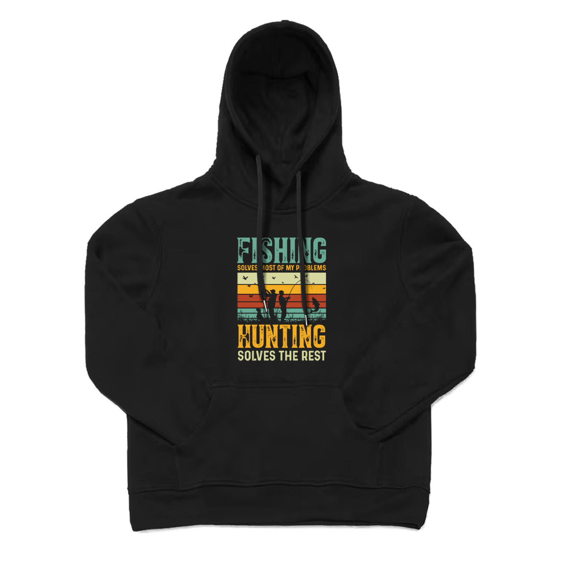 Fishing Hunting Solves The Rest Hoodie