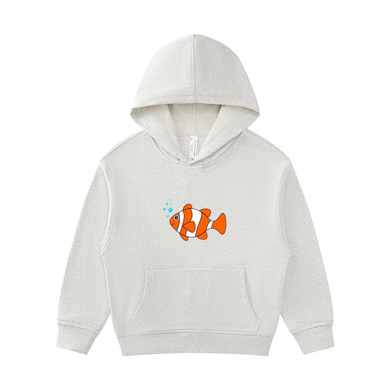 Cute fish  Kid's Hoodie