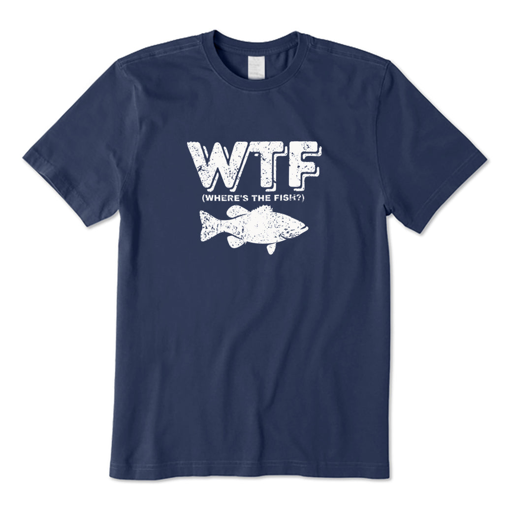 WTF Where's The Fish? T-Shirt