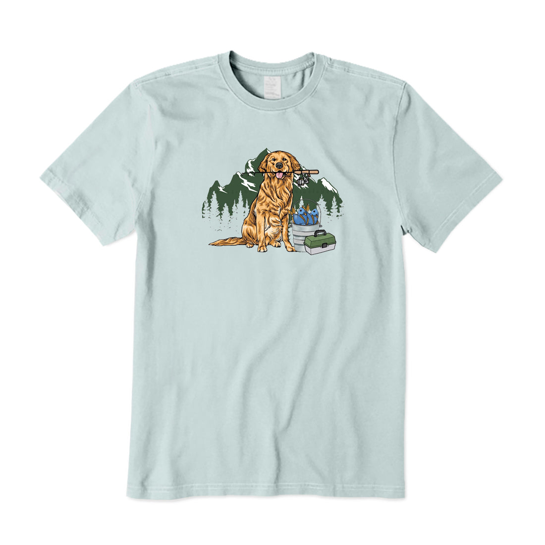 Fishing Dog T-Shirt