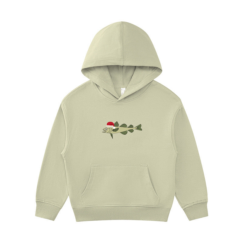 Christmas Fish Kid's Hoodie