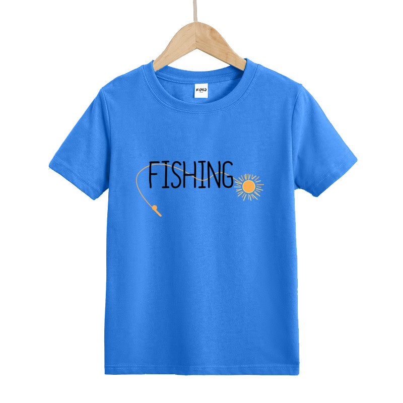 Good Fishing Day  Kids T-Shirt