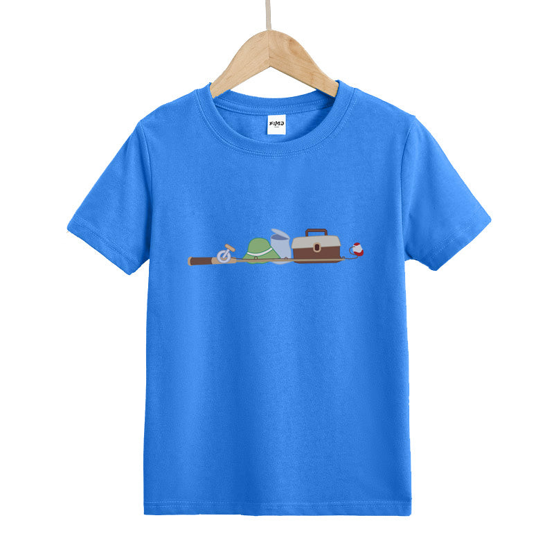 Get Your Fishing Equipment Ready Kids T-Shirt