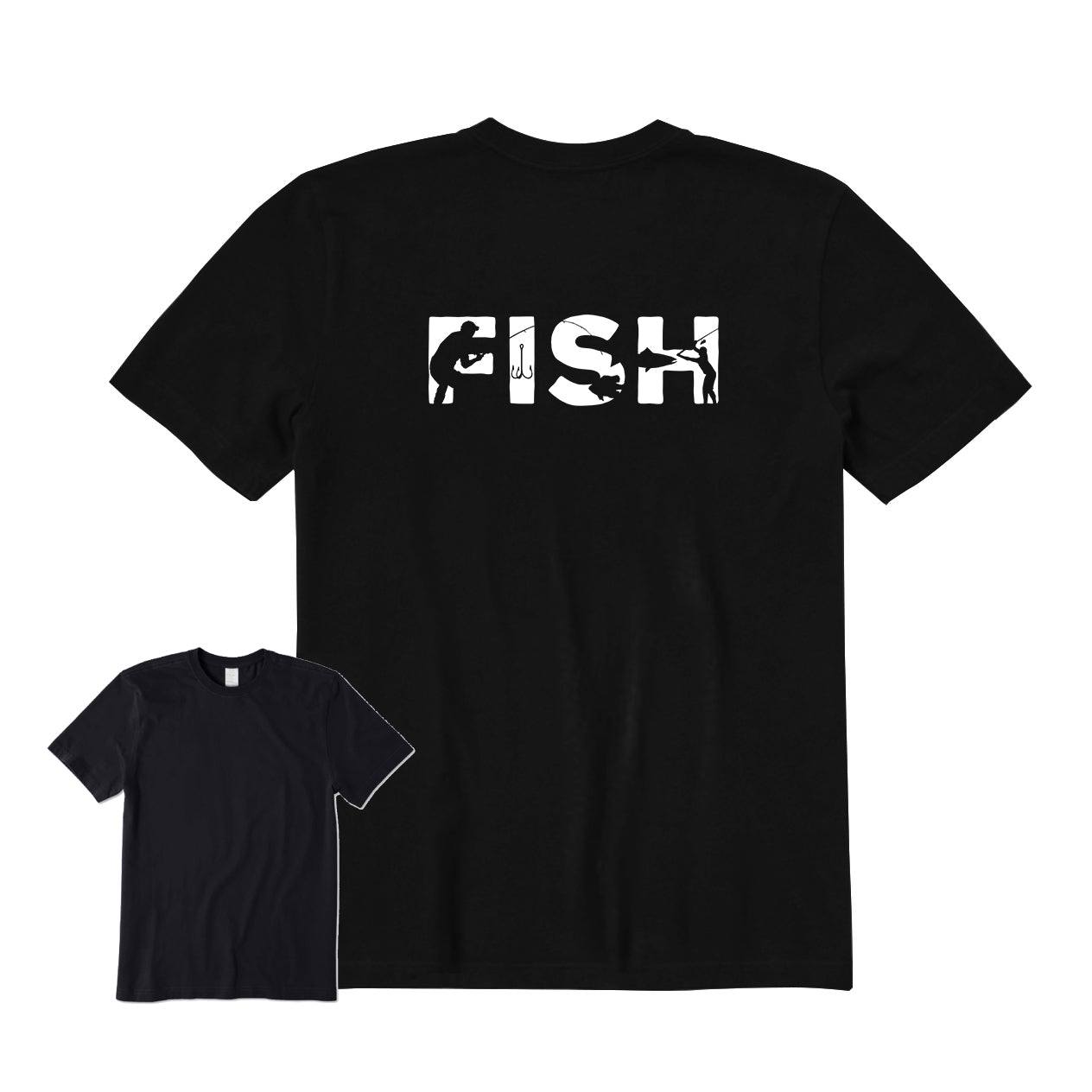 Fish Back Graphic T-Shirt