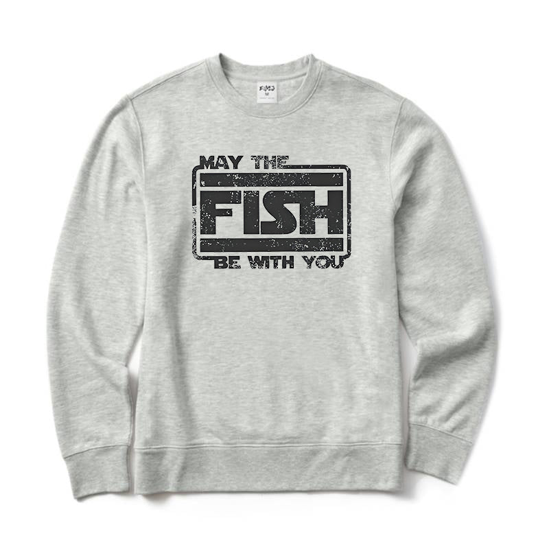 May The Fish Be with You Crewneck Sweatshirt