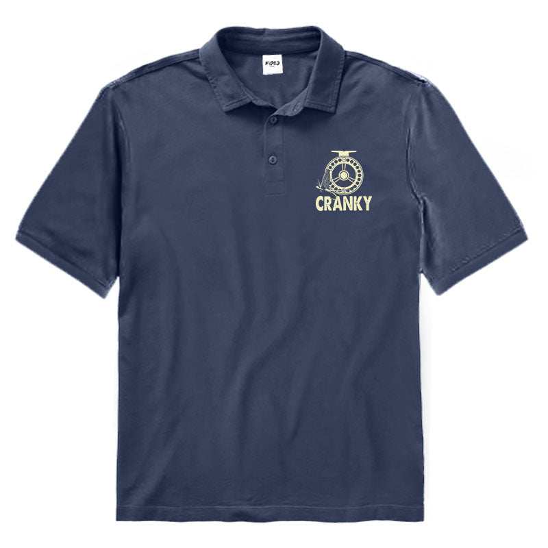 Cranky Fly Fishing Polo Shirt