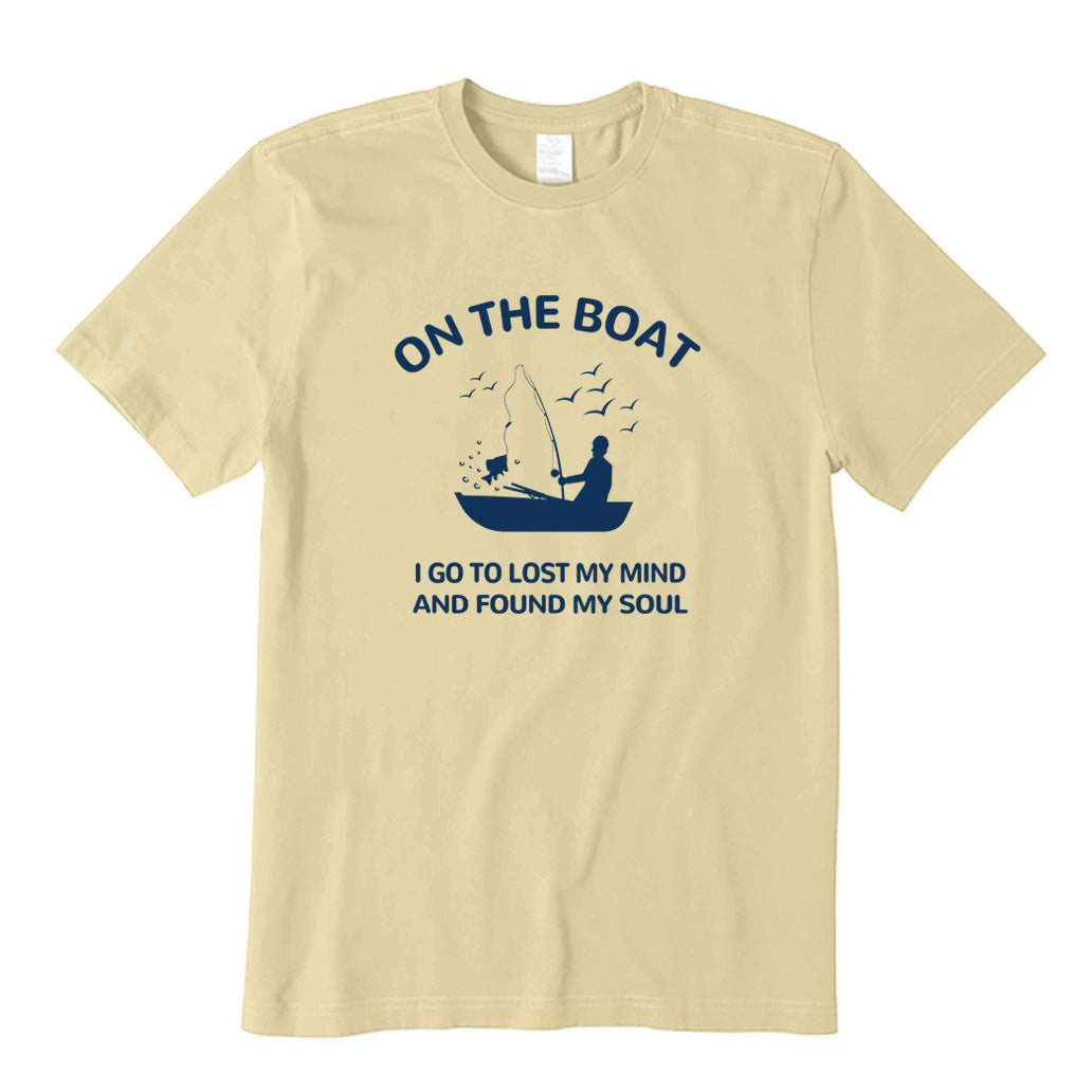 On The Boat I Found My Soul T-Shirt