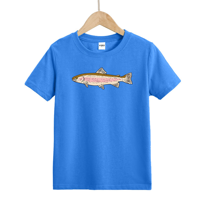 Trout Fishing Kids T-Shirt