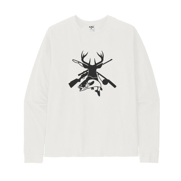 FISHING AND HUNTING Long Sleeve T-Shirt