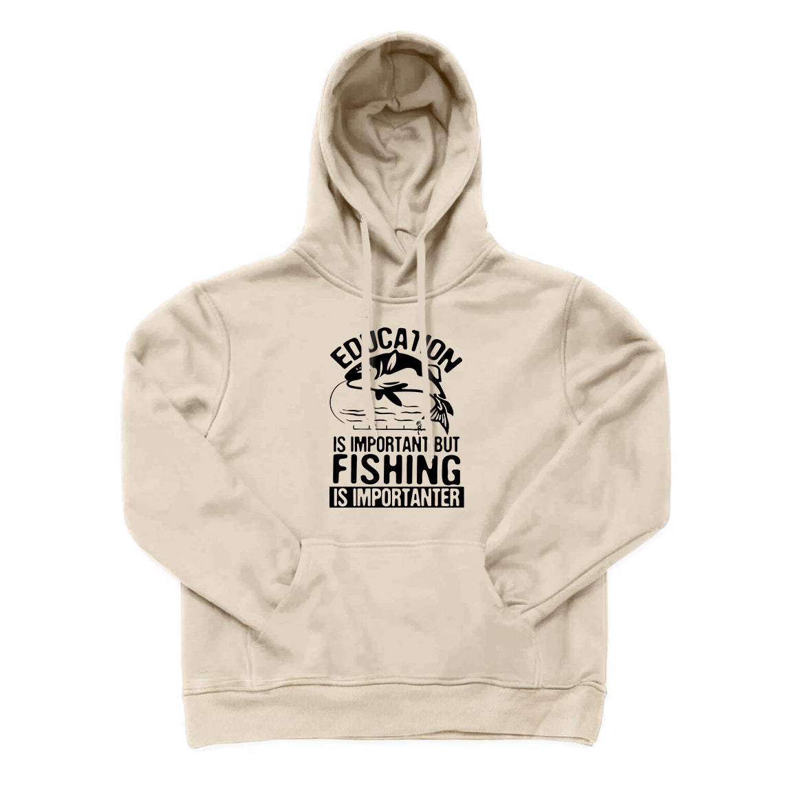 Education Is Important But Fishing Is Importanter Hoodie