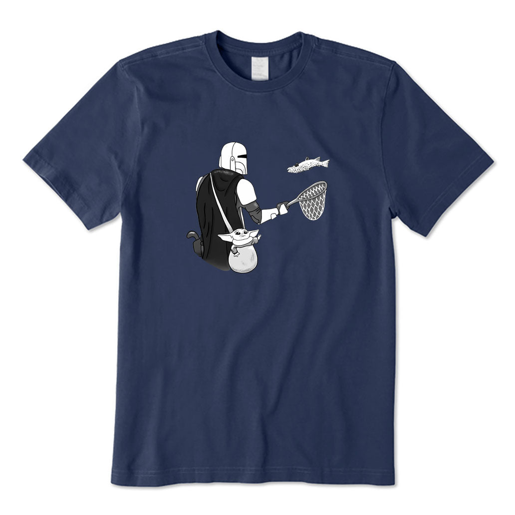 Mandalorian Fly Fishing T-Shirt