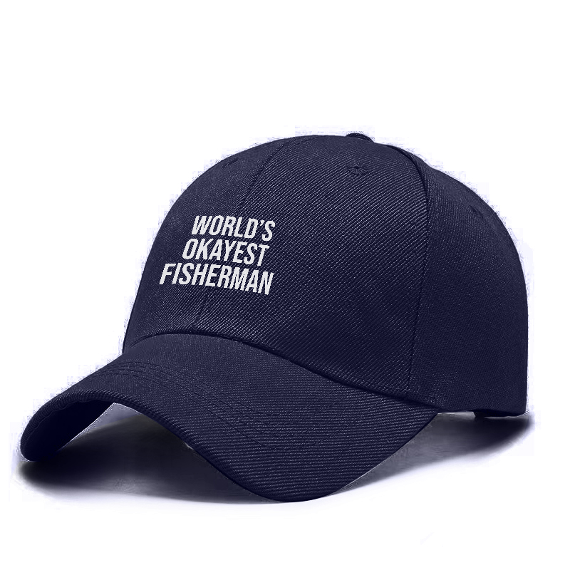 World's Okayest Fisherman Cap