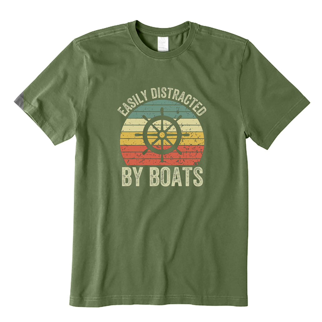 Easily Distracted By Boats T-Shirt