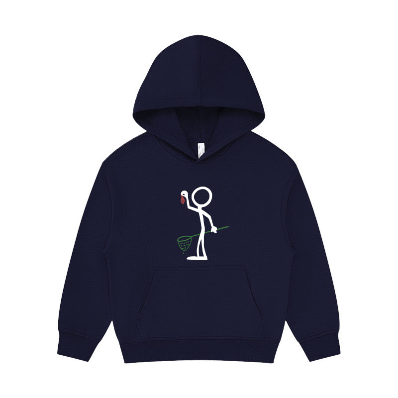 Catch A Small Fish Kid's Hoodie