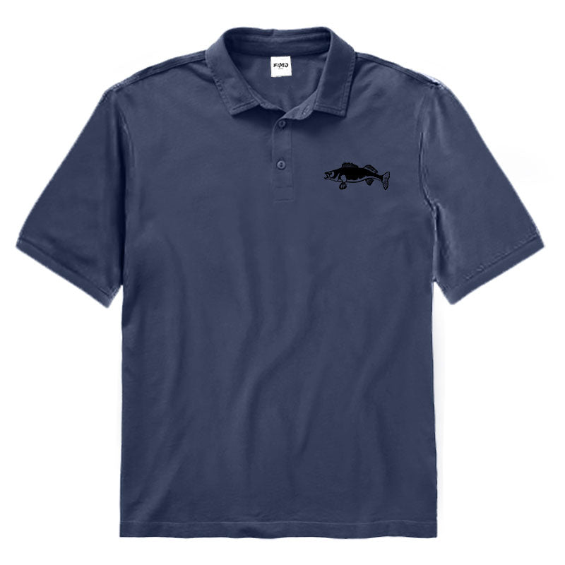 Walleye Fishing Polo Shirt