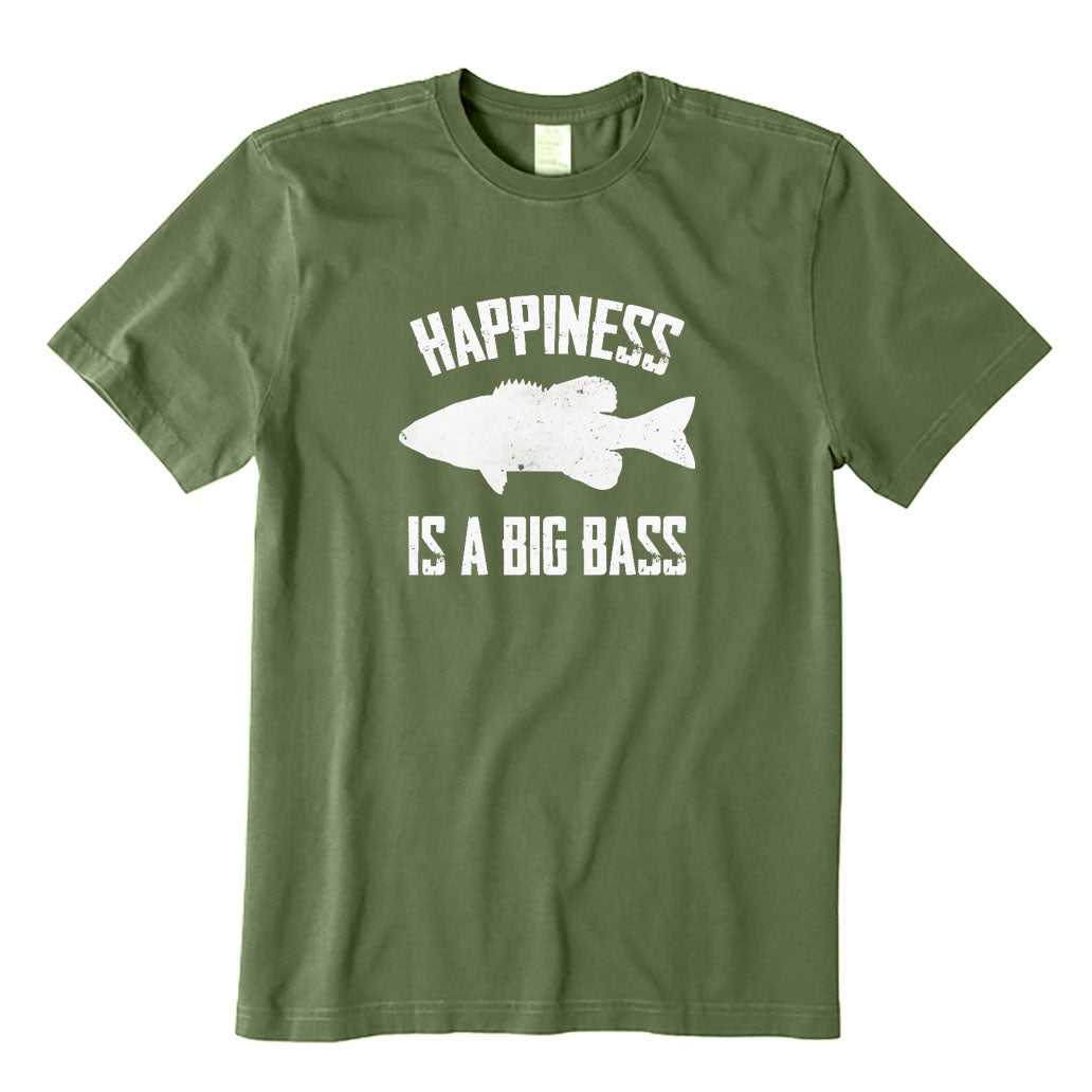 Happiness Is A Big Bass T-Shirt