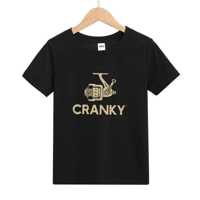 Cranky Fishing Kid's T-Shirt