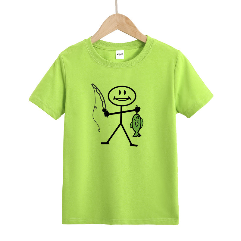 Happy Fishing Kids T-Shirt