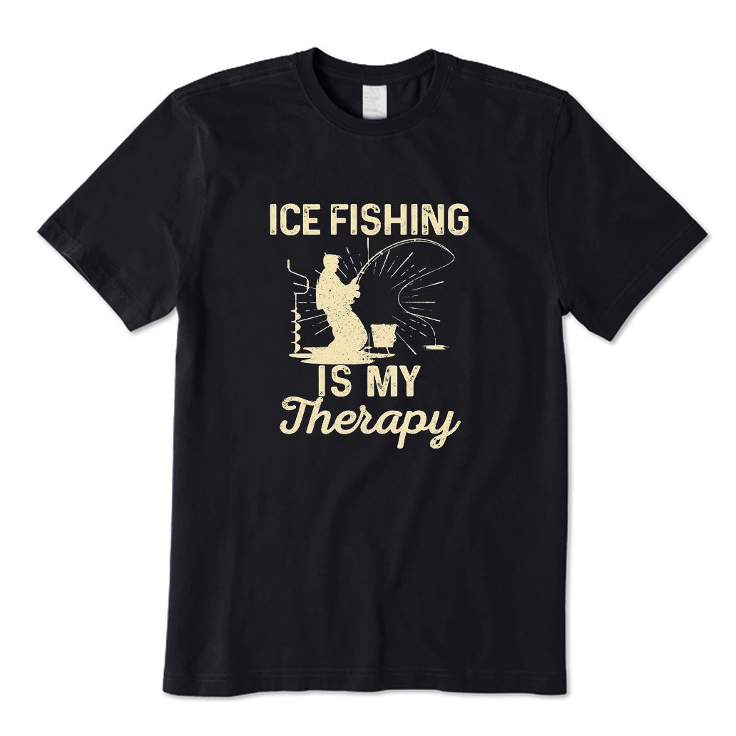 Ice Fishing Is My Therapy T-Shirt