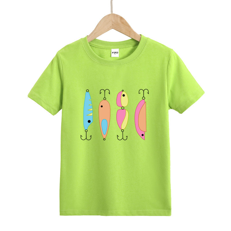 Cute Fishhook Kid's T-Shirts