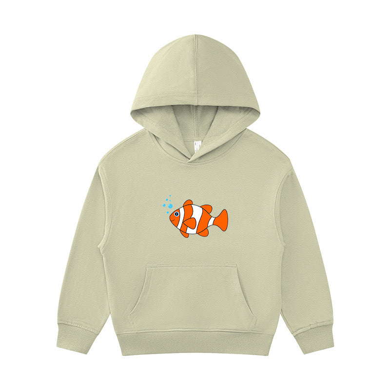 Cute fish  Kid's Hoodie