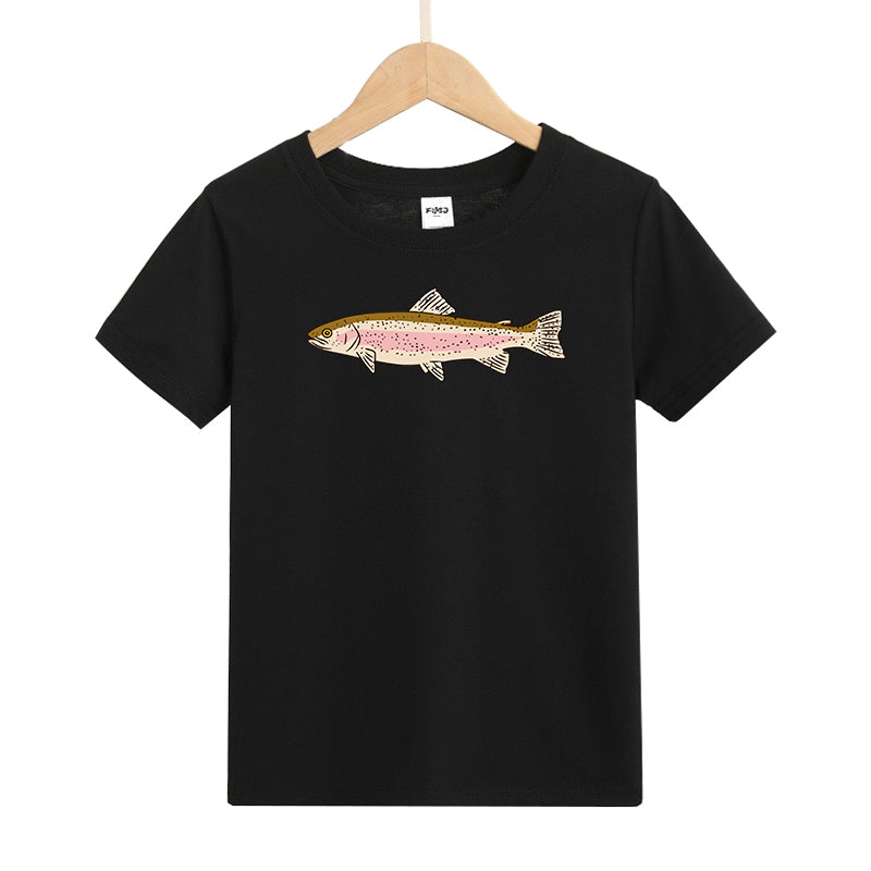 Trout Fishing Kids T-Shirt