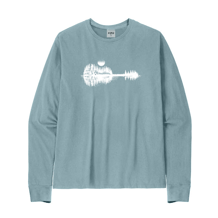 Nature Guitar Long Sleeve T-Shirt