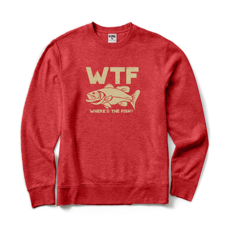 WTF Where Is The Fish? Crewneck Sweatshirt