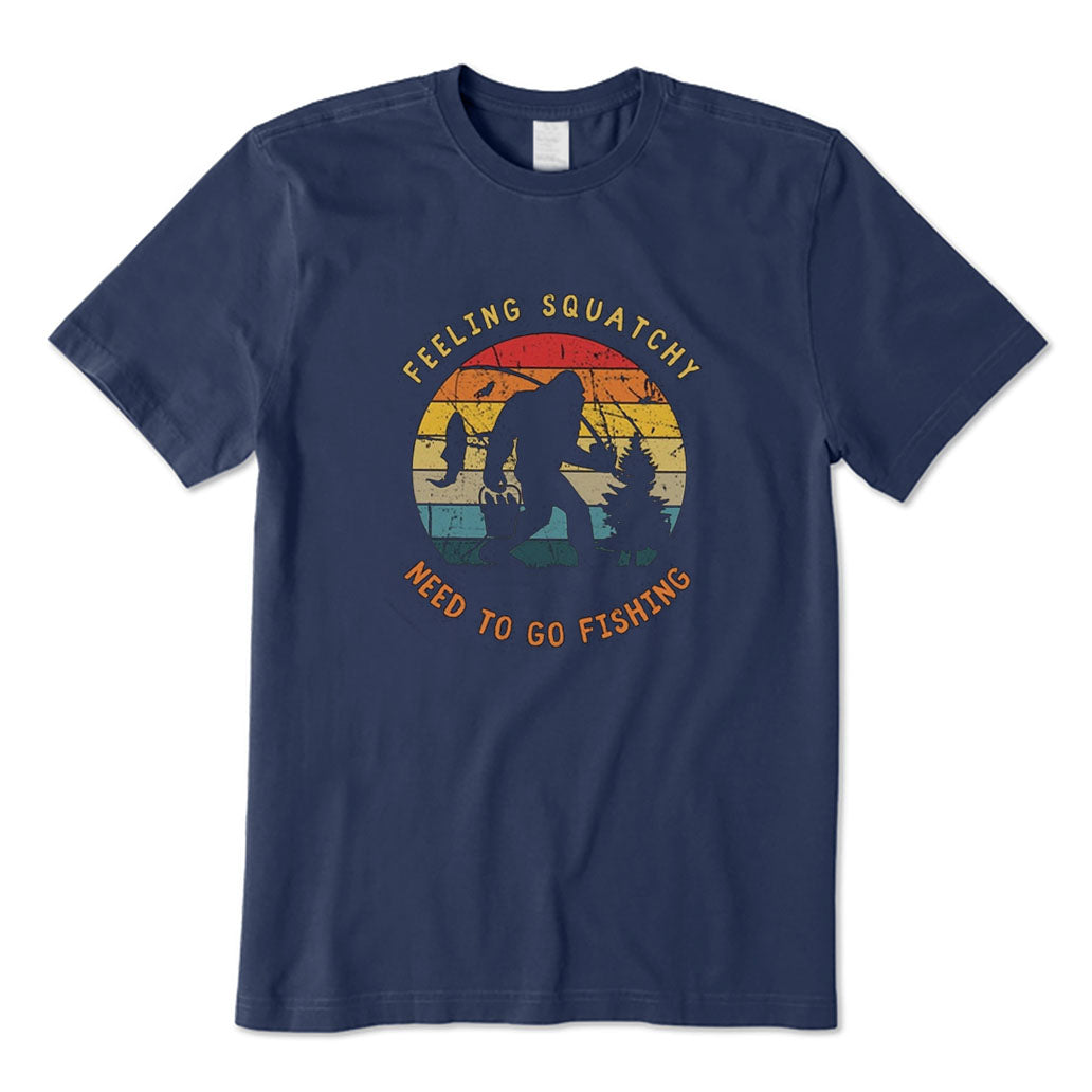 Bigfoot Fishing T-Shirt