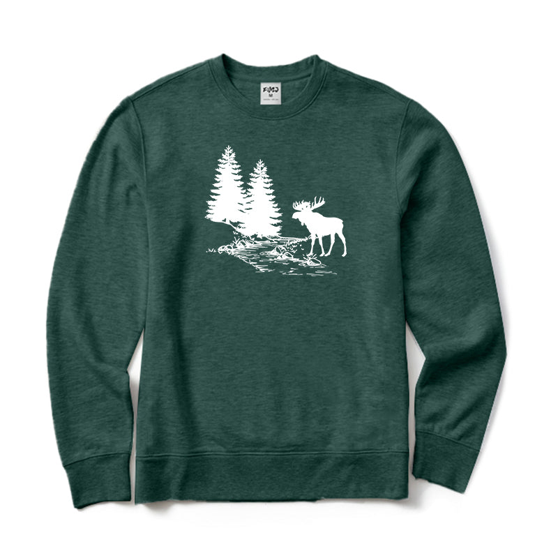 Outdoor Scenery Crewneck Sweatshirt