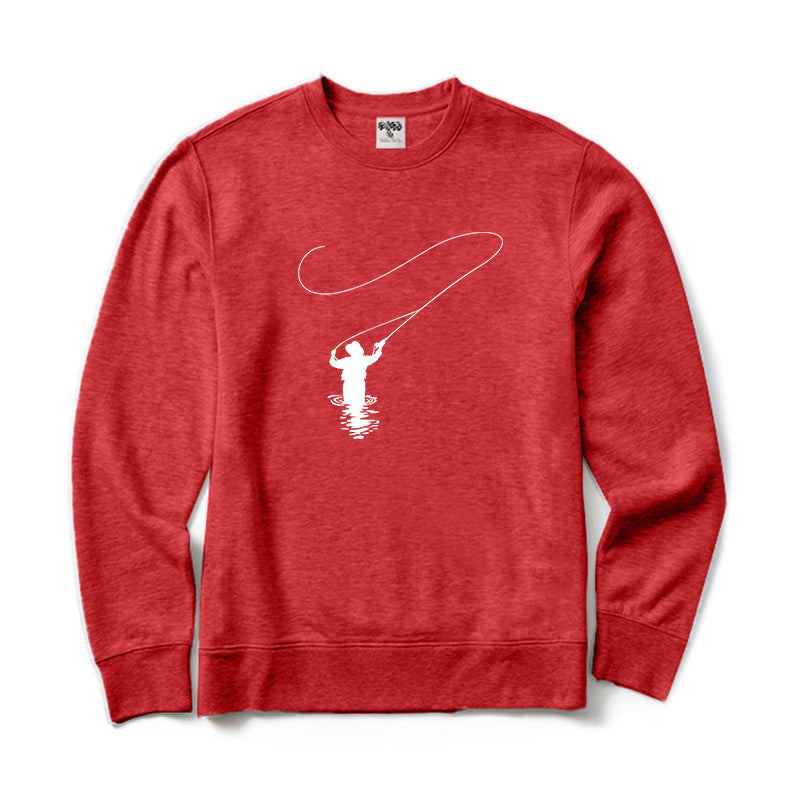 Fly Fishing Crewneck Sweatshirt