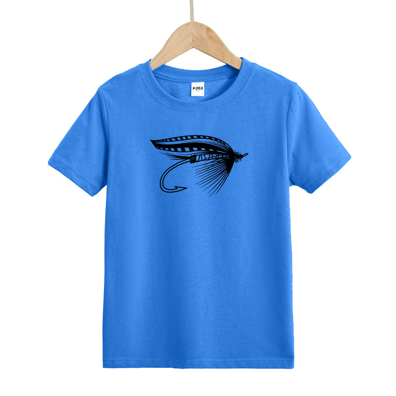 Fly Fishing Lure Kids T-Shirt