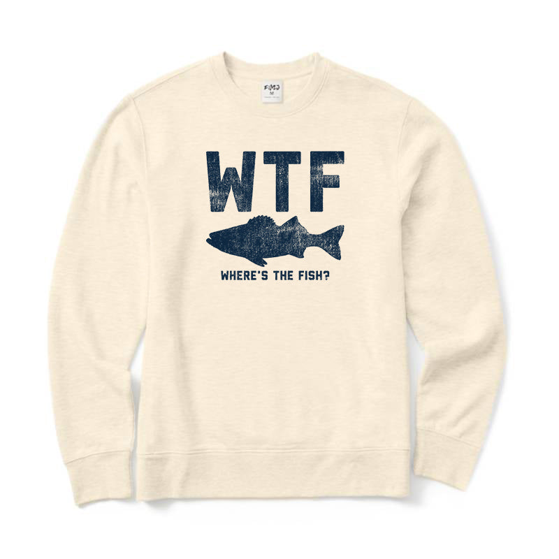 WHERE'S THE FISH Crewneck Sweatshirt