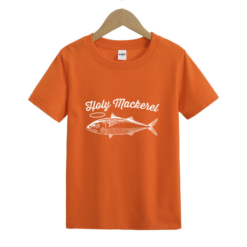 Holy Mackerel Kid's T-Shirts