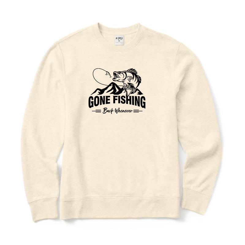 Gone Fishing Crewneck Sweatshirt